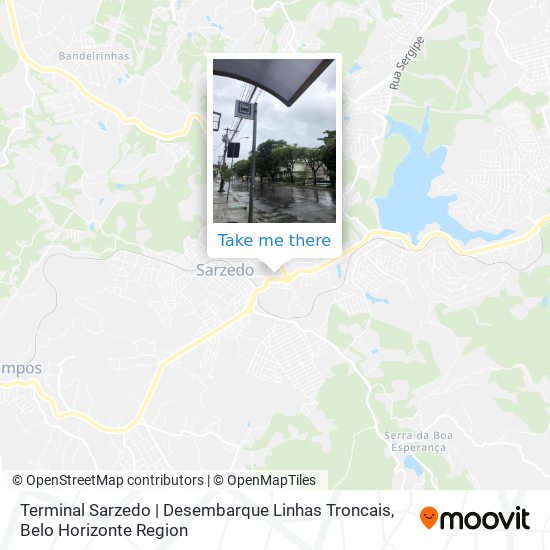 Terminal Sarzedo | Desembarque Linhas Troncais map