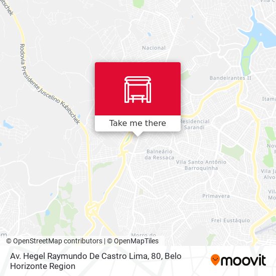 Av. Hegel Raymundo De Castro Lima, 80 map