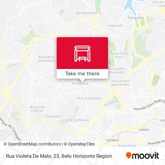 Rua Violeta De Melo, 23 map
