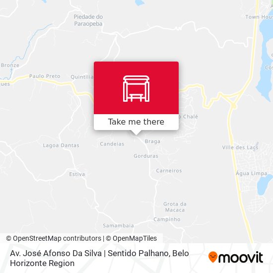 Av. José Afonso Da Silva | Sentido Palhano map