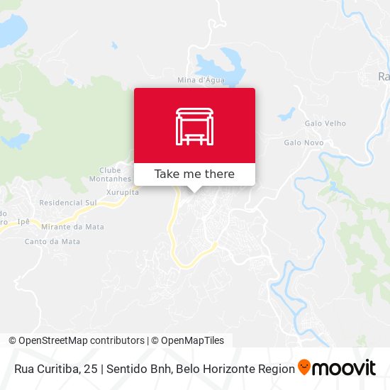 Rua Curitiba, 25 | Sentido Bnh map