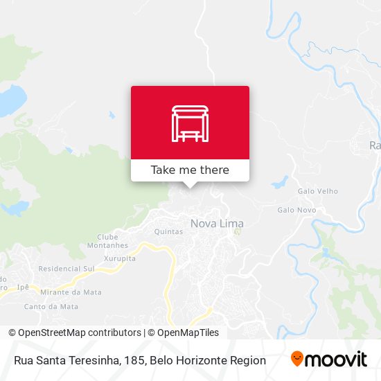 Rua Santa Teresinha, 185 map