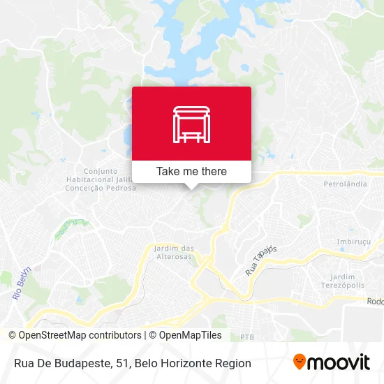 Rua De Budapeste, 51 map