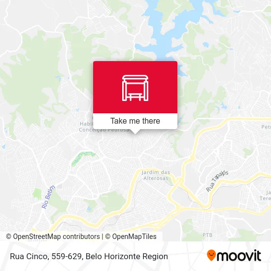 Rua Cinco, 559-629 map