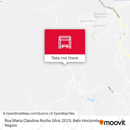 Rua Maria Claudina Rocha Silva, 2025 map