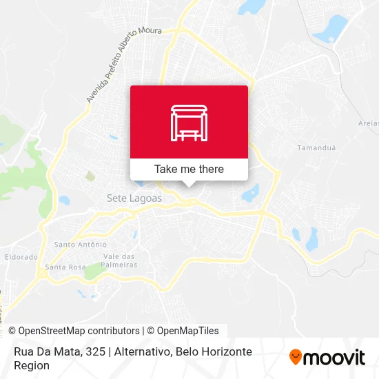 Rua Da Mata, 325 | Alternativo map