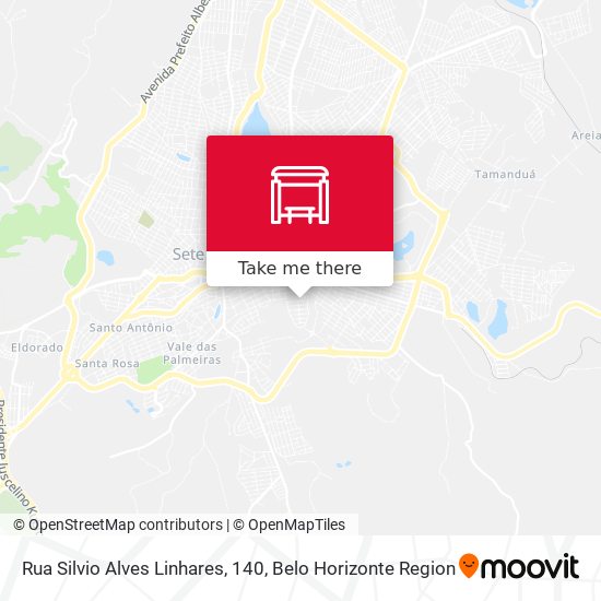 Rua Silvio Alves Linhares, 140 map