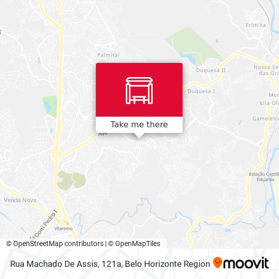 Rua Machado De Assis, 121a map
