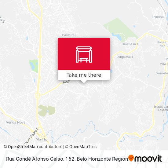 Rua Condé Afonso Célso, 162 map