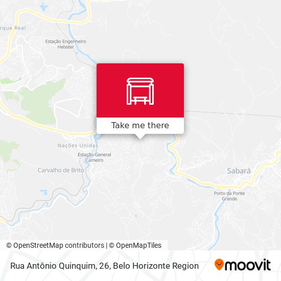 Rua Antônio Quinquim, 26 map
