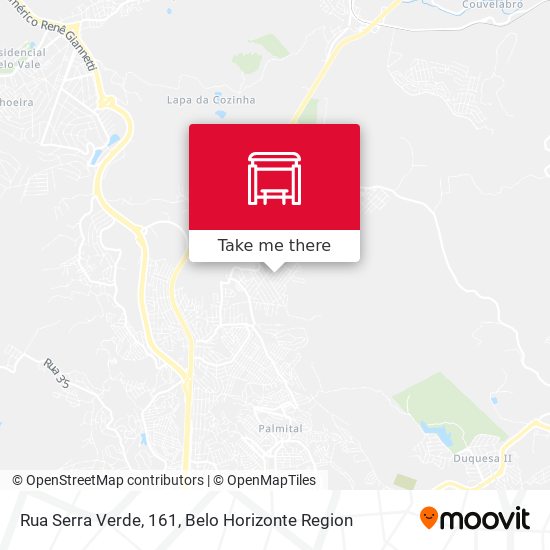 Rua Serra Verde, 161 map