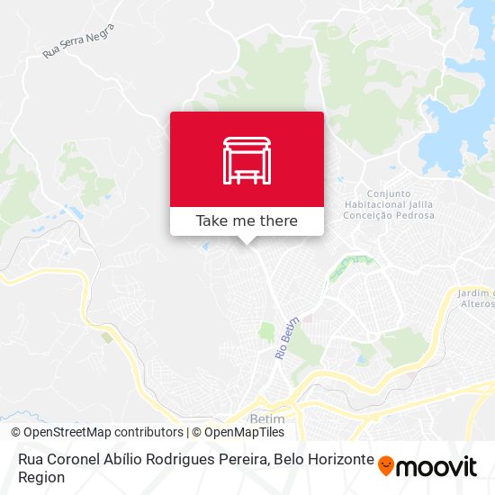 Rua Coronel Abílio Rodrigues Pereira map