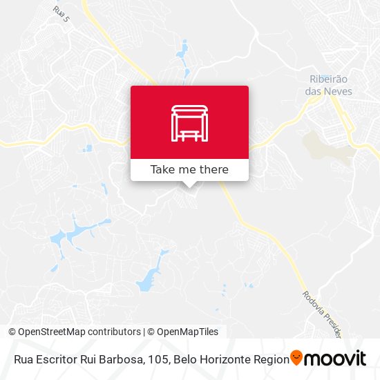 Rua Escritor Rui Barbosa, 105 map