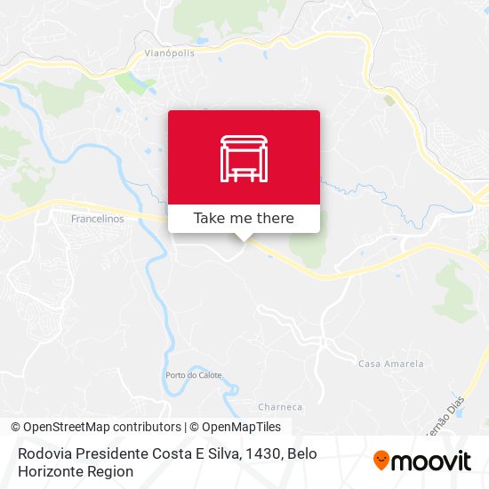 Rodovia Presidente Costa E Silva, 1430 map