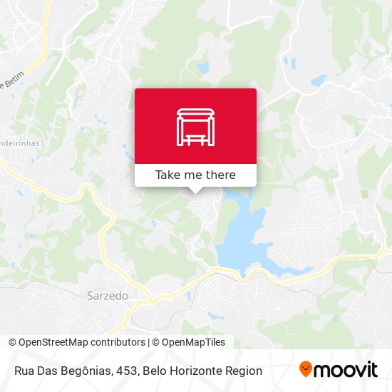 Rua Das Begônias, 453 map