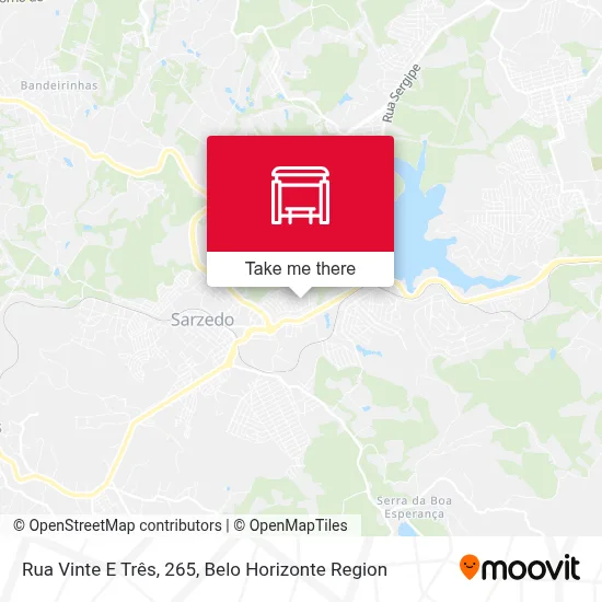 Rua Vinte E Três, 265 map