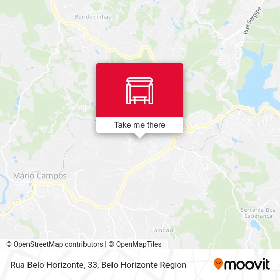 Rua Belo Horizonte, 33 map