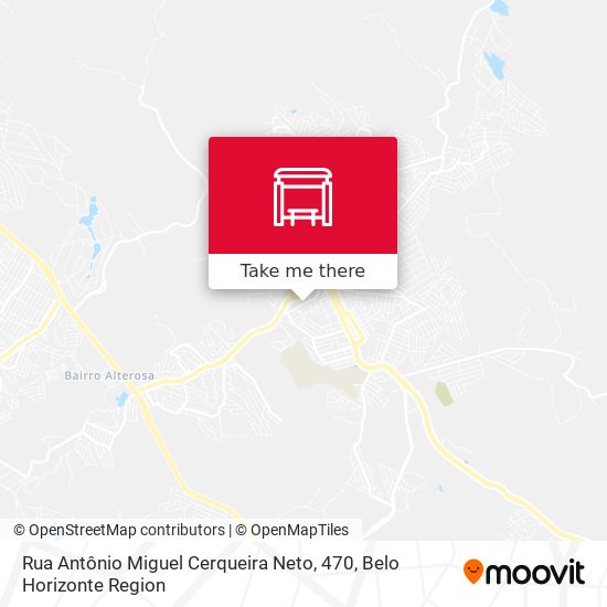 Rua Antônio Miguel Cerqueira Neto, 470 map