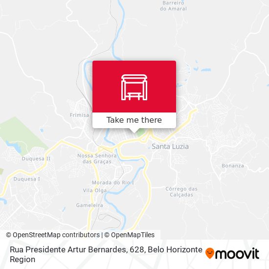 Rua Presidente Artur Bernardes, 628 map