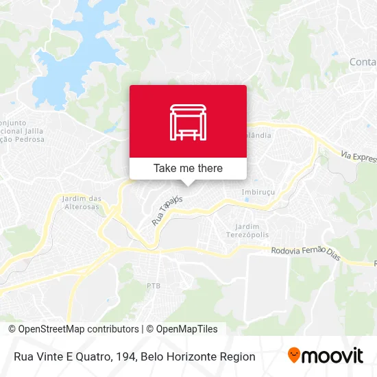 Rua Vinte E Quatro, 194 map