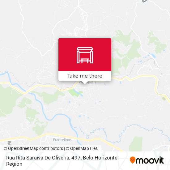 Rua Rita Saraíva De Oliveira, 497 map