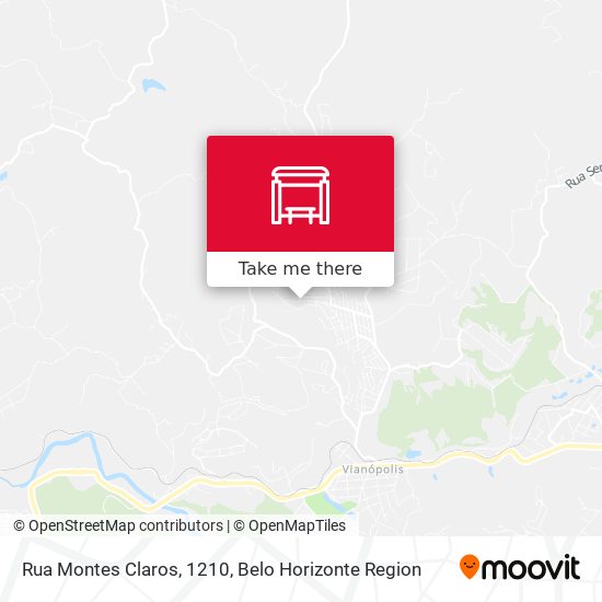 Rua Montes Claros, 1210 map