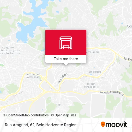 Rua Araguari, 62 map