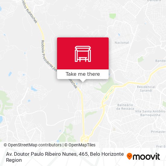 Av. Doutor Paulo Ribeiro Nunes, 465 map