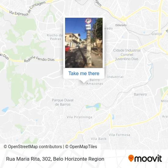 Rua Maria Rita, 302 map