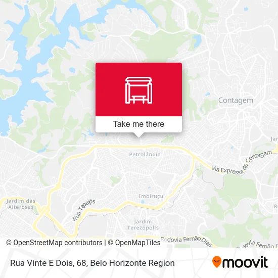 Rua Vinte E Dois, 68 map