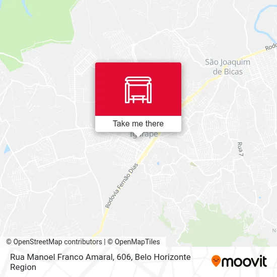 Rua Manoel Franco Amaral, 606 map