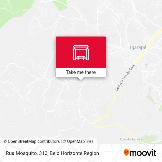 Rua Mosquito, 310 map