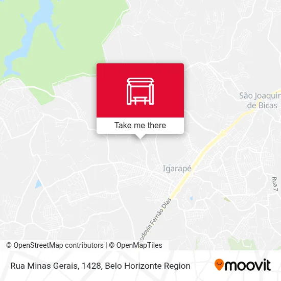 Rua Minas Gerais, 1428 map