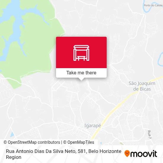 Rua Antonio Dias Da Silva Neto, 581 map
