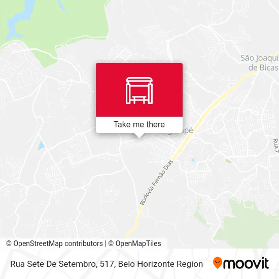 Rua Sete De Setembro, 517 map