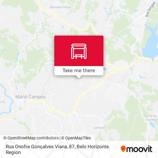 Rua Onofre Gonçalves Viana, 87 map