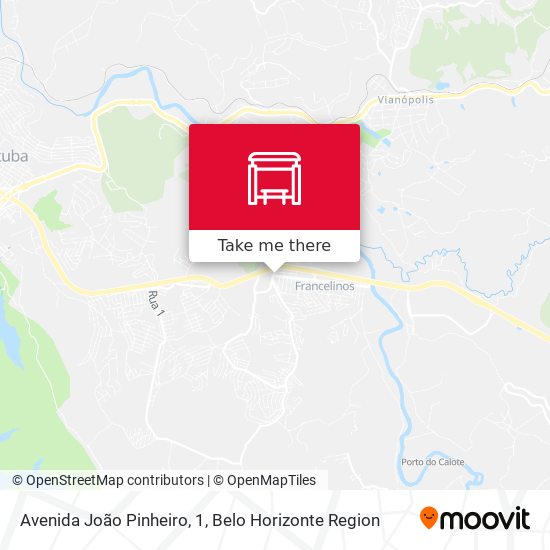 Avenida João Pinheiro, 1 map