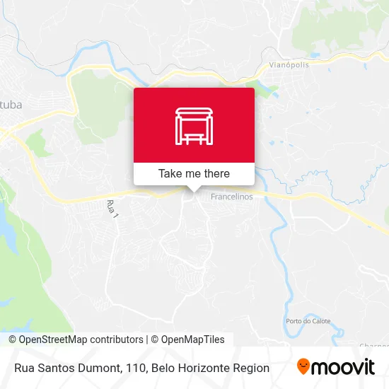 Rua Santos Dumont, 110 map