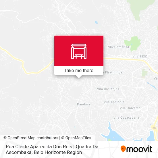 Rua Cleide Aparecida Dos Reis |  Quadra Da Ascombaka map