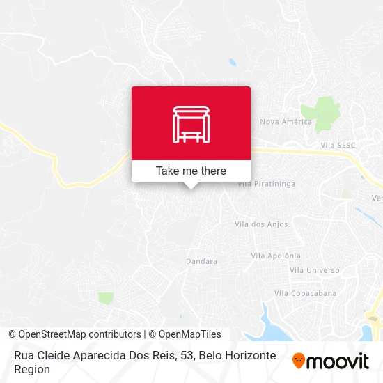 Rua Cleide Aparecida Dos Reis, 53 map