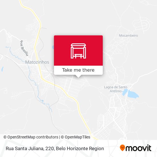 Rua Santa Juliana, 220 map