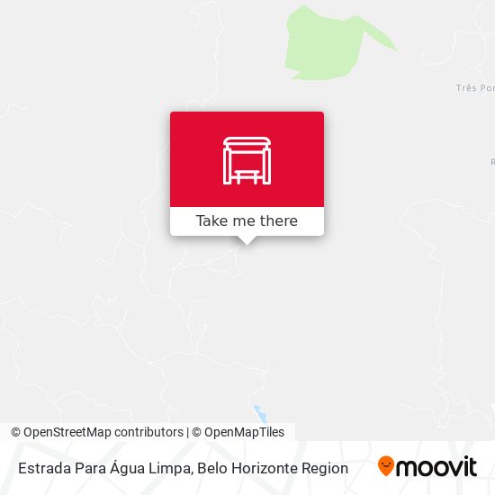 Estrada Para Água Limpa map