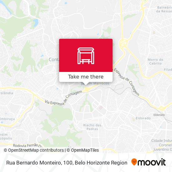 Rua Bernardo Monteiro, 100 map