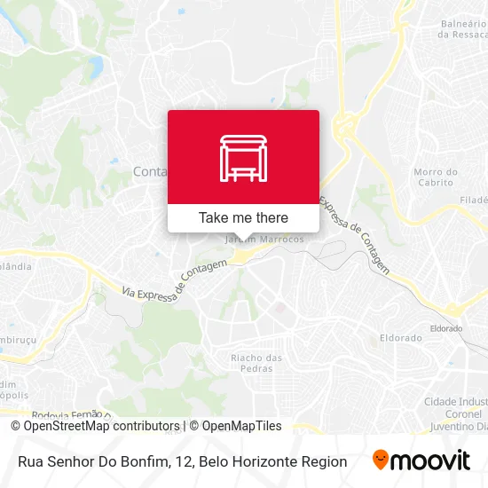 Rua Senhor Do Bonfim, 12 map