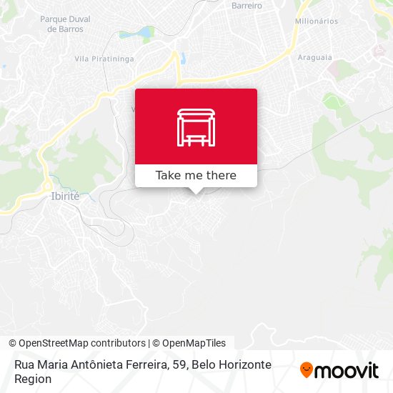 Rua Maria Antônieta Ferreira, 59 map