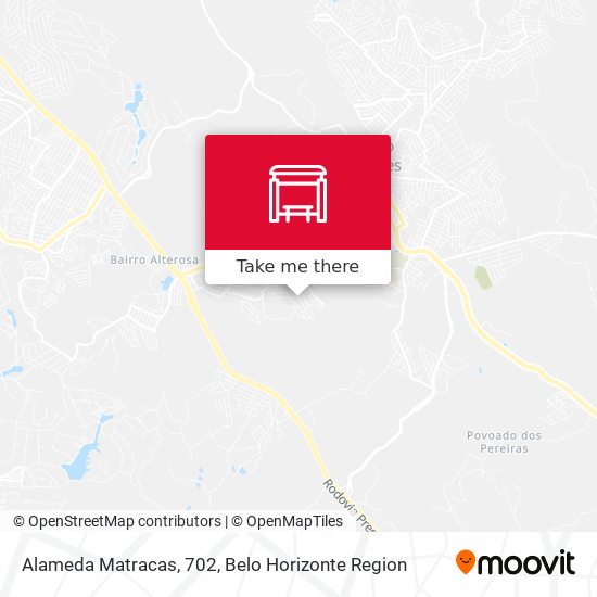 Alameda Matracas, 702 map