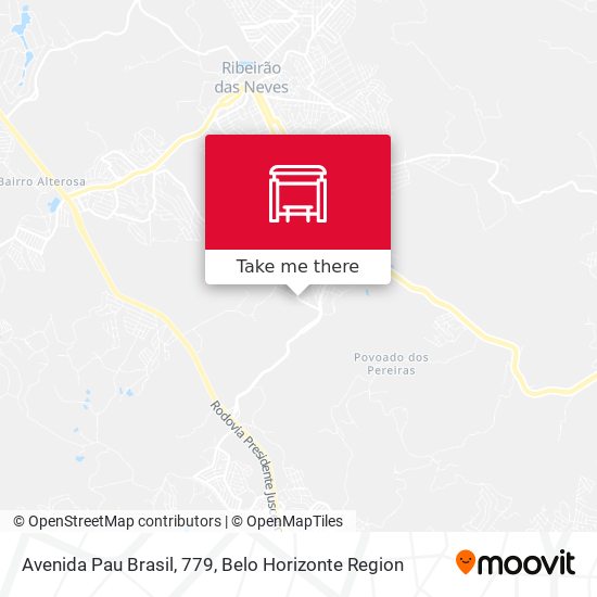 Avenida Pau Brasil, 779 map