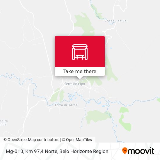 Mg-010, Km 97,4 Norte map