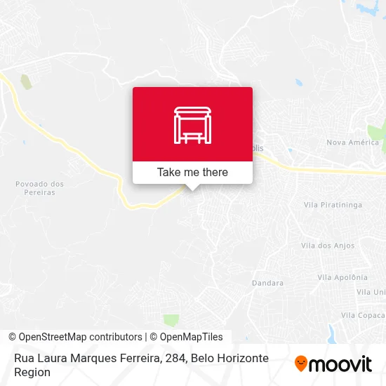 Rua Laura Marques Ferreira, 284 map