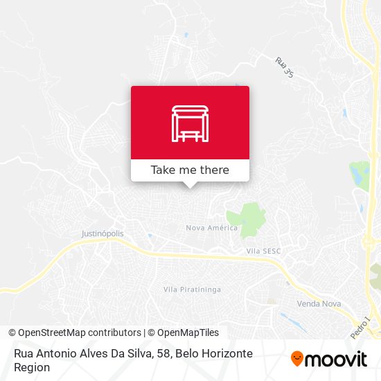 Rua Antonio Alves Da Silva, 58 map